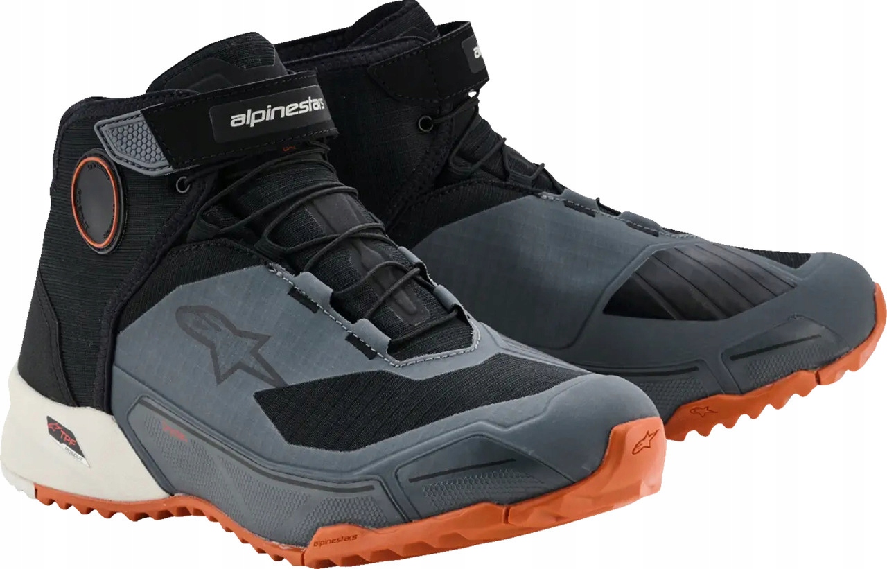 Topánky Alpinestars Cr-x Drystar black/gray/rust 6 38