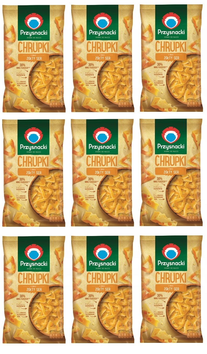Levně 9 x 135 g Przysnacki Křupavý sýr žlutý Karton