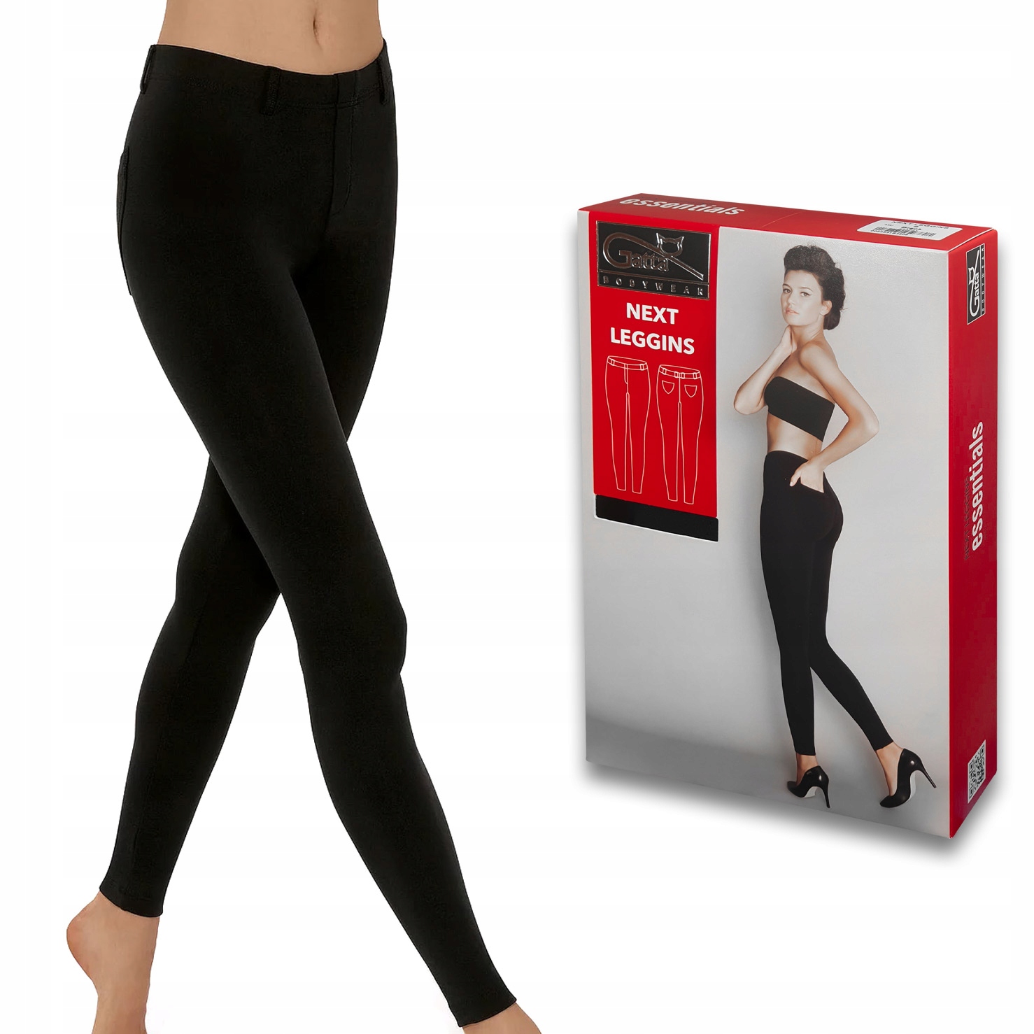 

Legginsy spodnie z kieszeniami Gatta Next r.- S