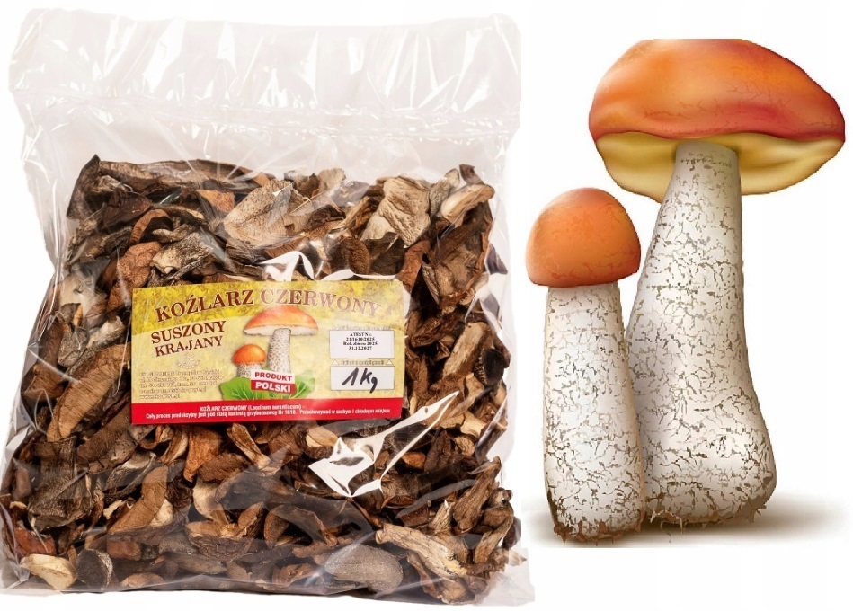 Kozlík Červený Krájený 1kg Nová Sbírka 2025 Pl Atest sušené lesní houby
