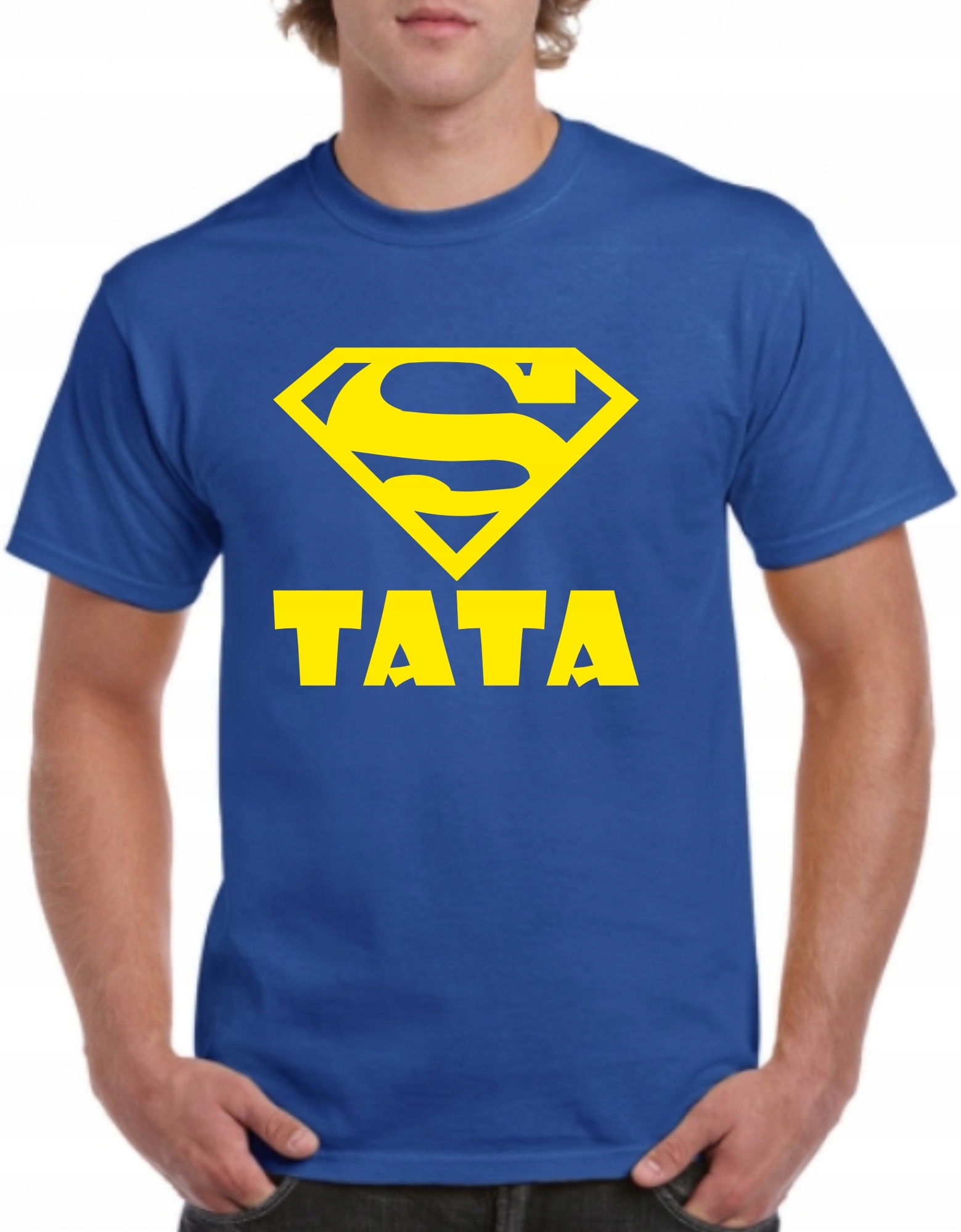 

Koszulka T-shirt Prezent Dzień Ojca Supermen Tata