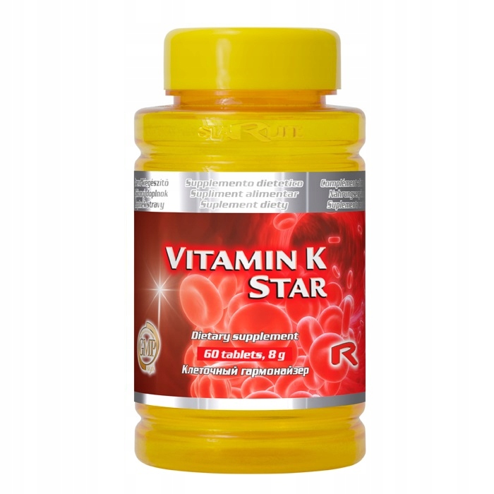 VITAMIN K STAR Starlife -krvná zrážanlivosť, modriny