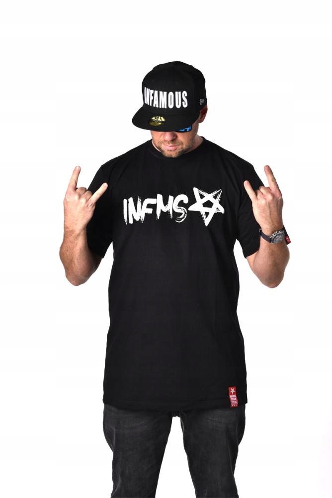 T SHIRT INFAMOUS TEAM HIGHWAY WLEPY ROZMIAR XXL