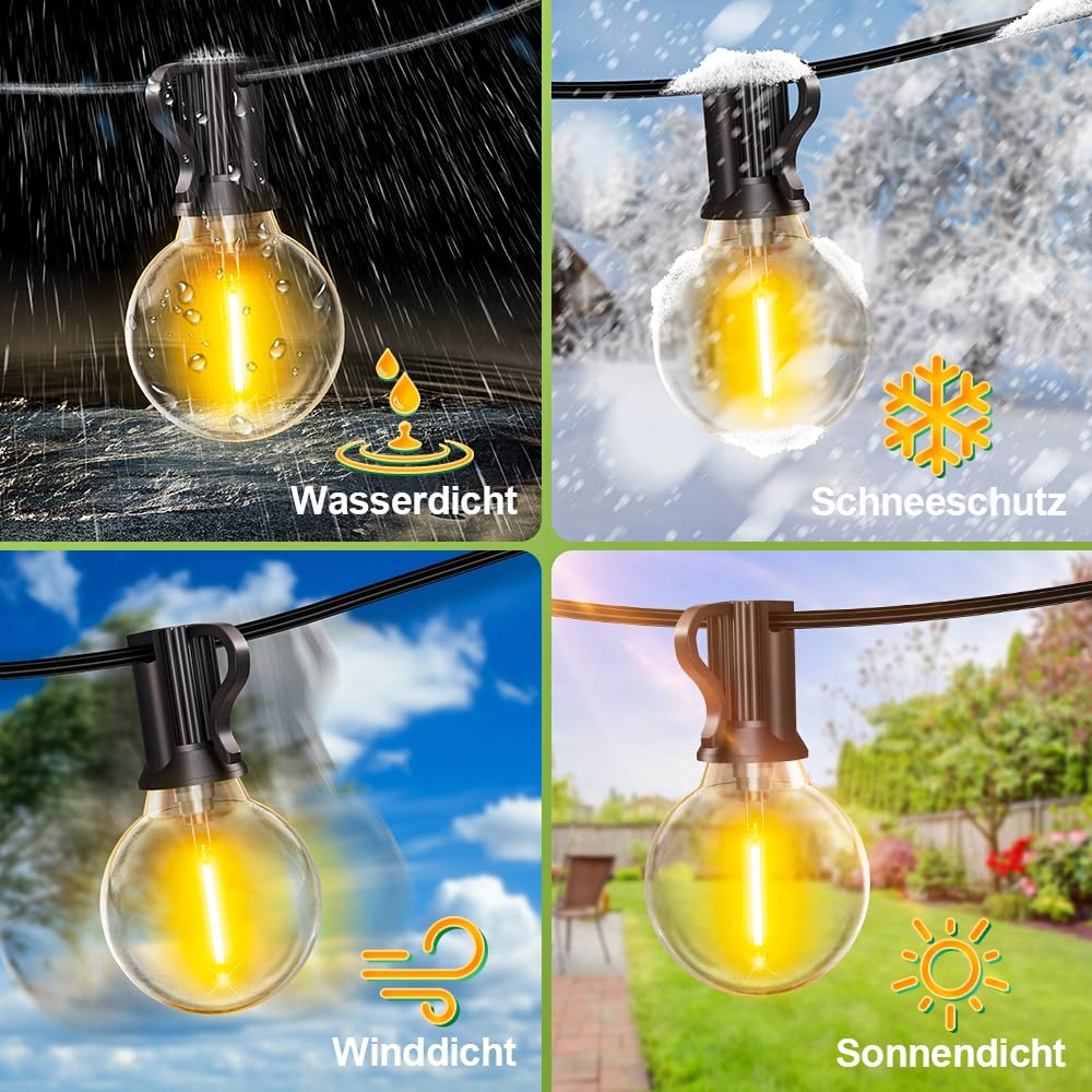 PHILIPS Lampa LED Zewnętrzna 10m Balkon Ogród Taras Impreza — miniatura 4
