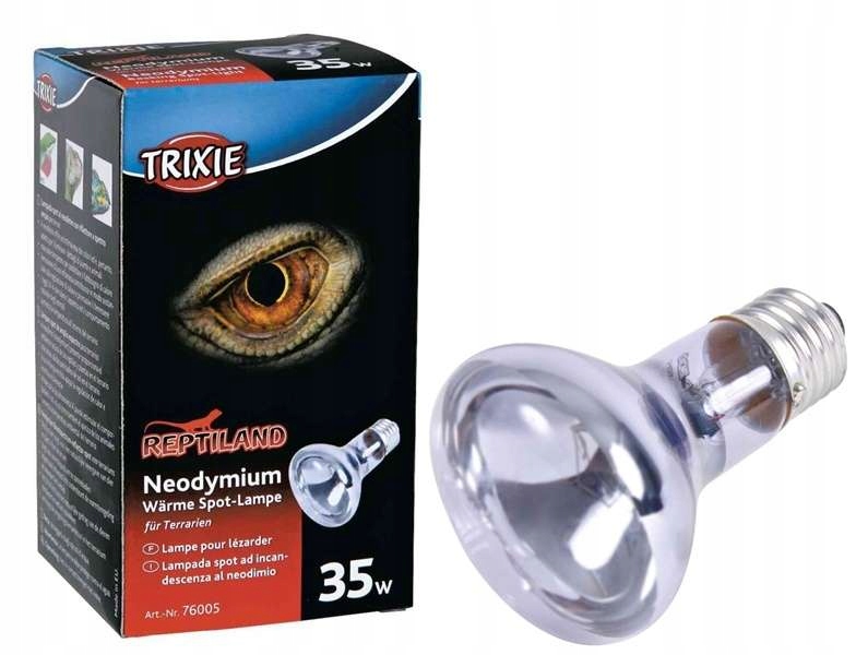 

Żarówka grzewcza neodymowa do terrarium Trixie 35W