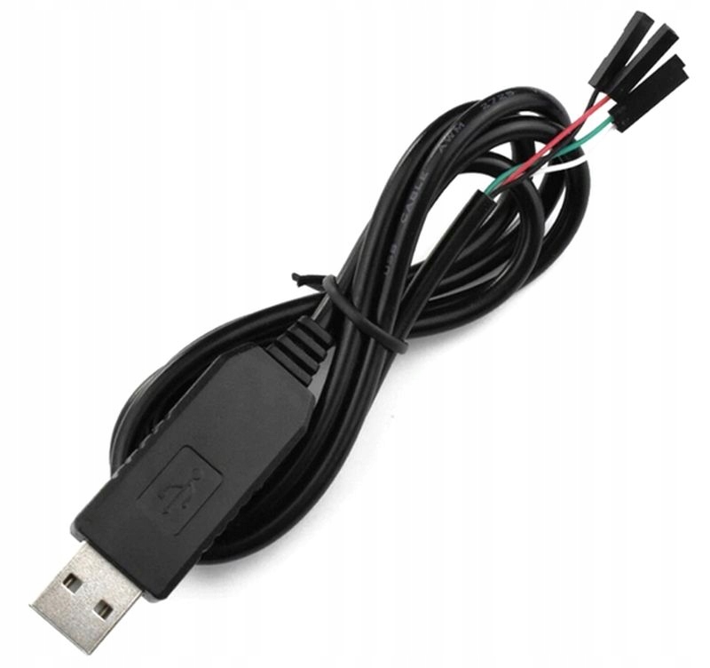Adapter Konwerter USB UART RS232 PL2303HX kabel 1m