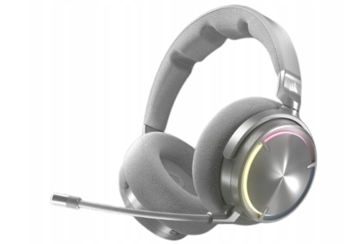 Słuchawki bezprzewodowe nauszne Corsair Virtuoso Max Wireless Silver