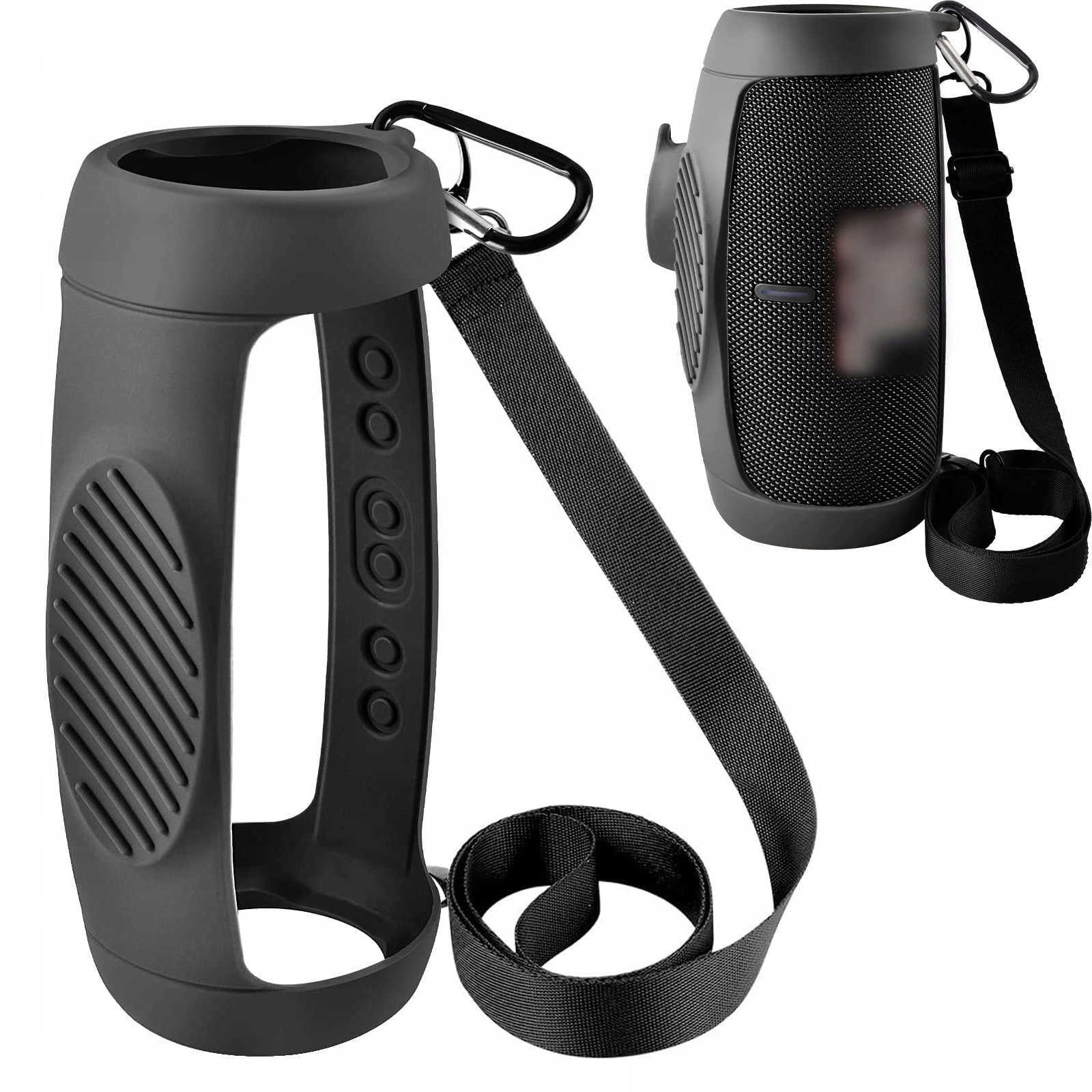 Etui z paskiem karabińczyk do Jbl silikonowe ochronne