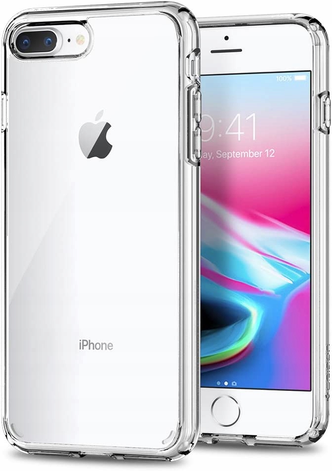 

Etui Przezroczyste na Iphone 8 7 Plus Szkło 5D 2MM