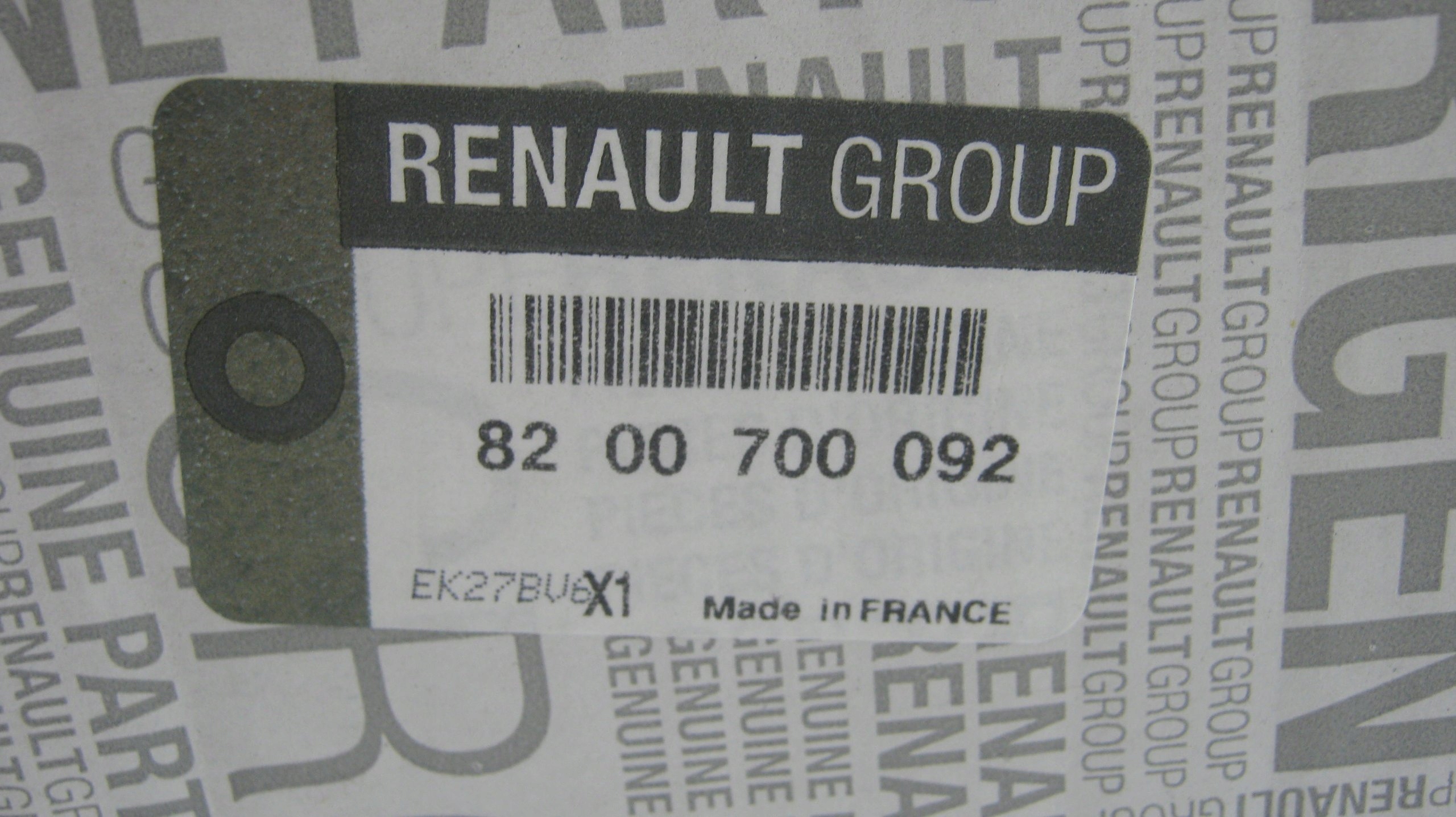 TERMOSTAT OBUDOWA MEGANE II SCENIC II 1.4 1.6 16V. Waga produktu z opakowaniem jednostkowym 0.6 kg