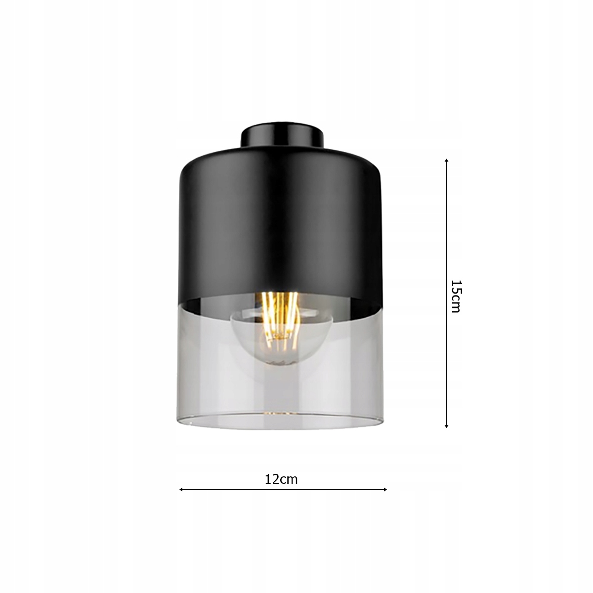 LUBŲ LAMPAS SISTURAS PLAFON LED glass Collection Pakabinamas šviestuvas