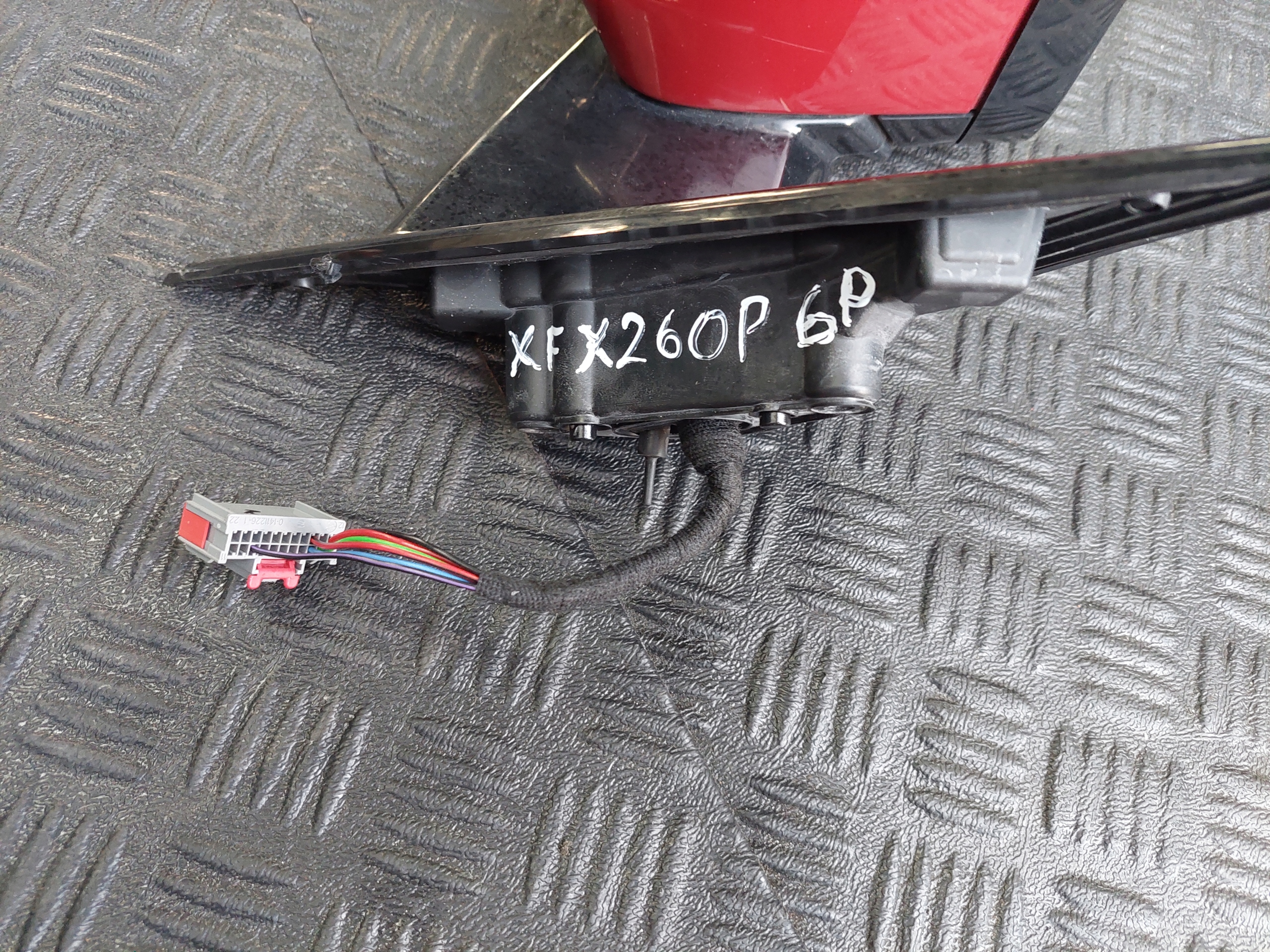 mirror left 8 PIN right 6 PIN JAGUAR XF II X260 CAH