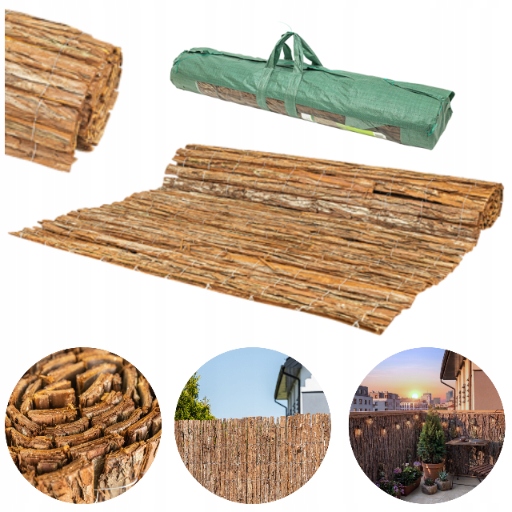 Kryt Z Přírodní Kůry 100x300 Oplocení Balkon Terasa Kryt Gmk