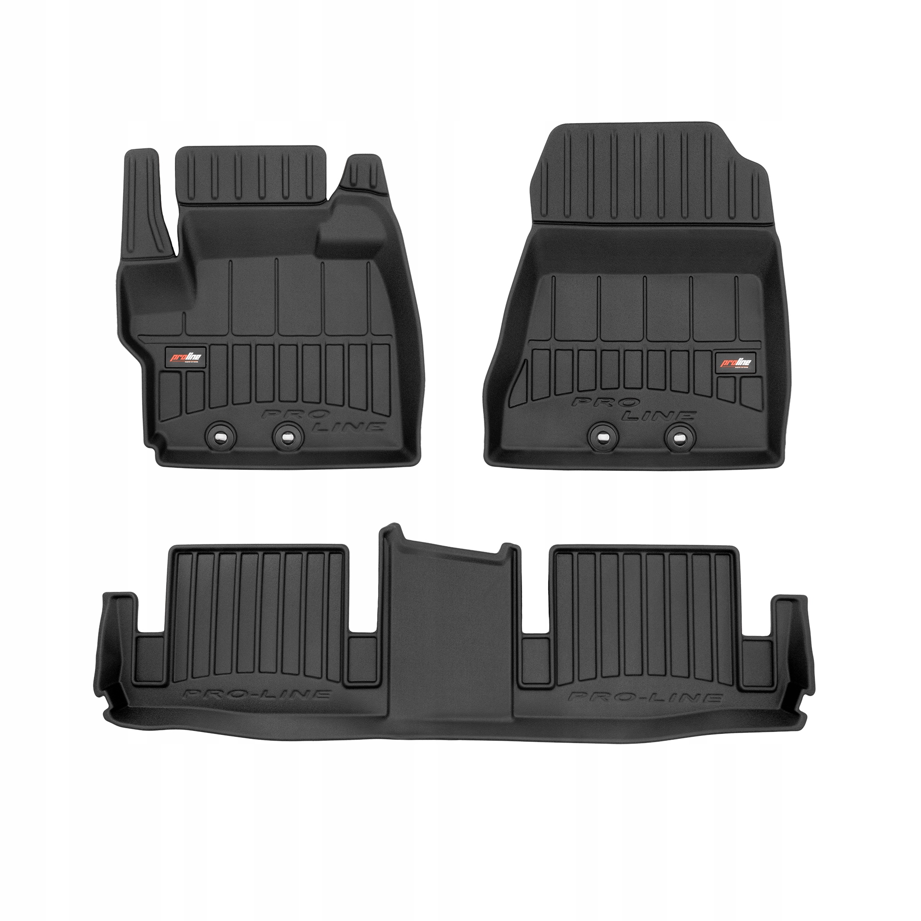 3D gumové koberce pro Toyota Iq 2008-2016