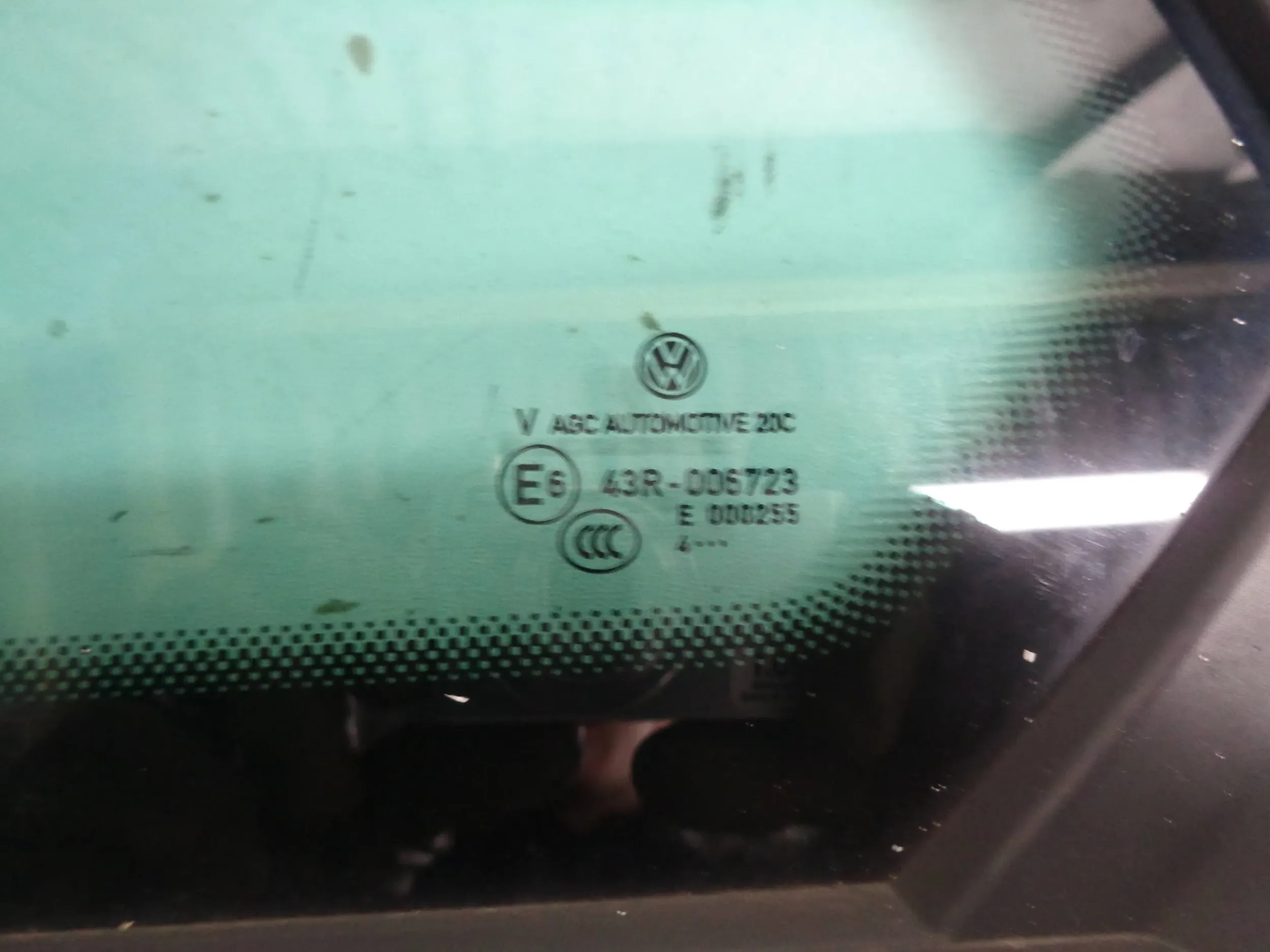 GOLF VII KOMBI WINDOW BODYWORK LEFT REAR PART