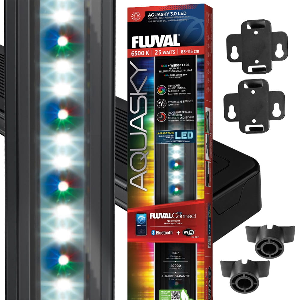 Fluval AquaSky Led 3.0 Led osvětlení pro akvárium 27W 91,4-122,8cm Bluetooth