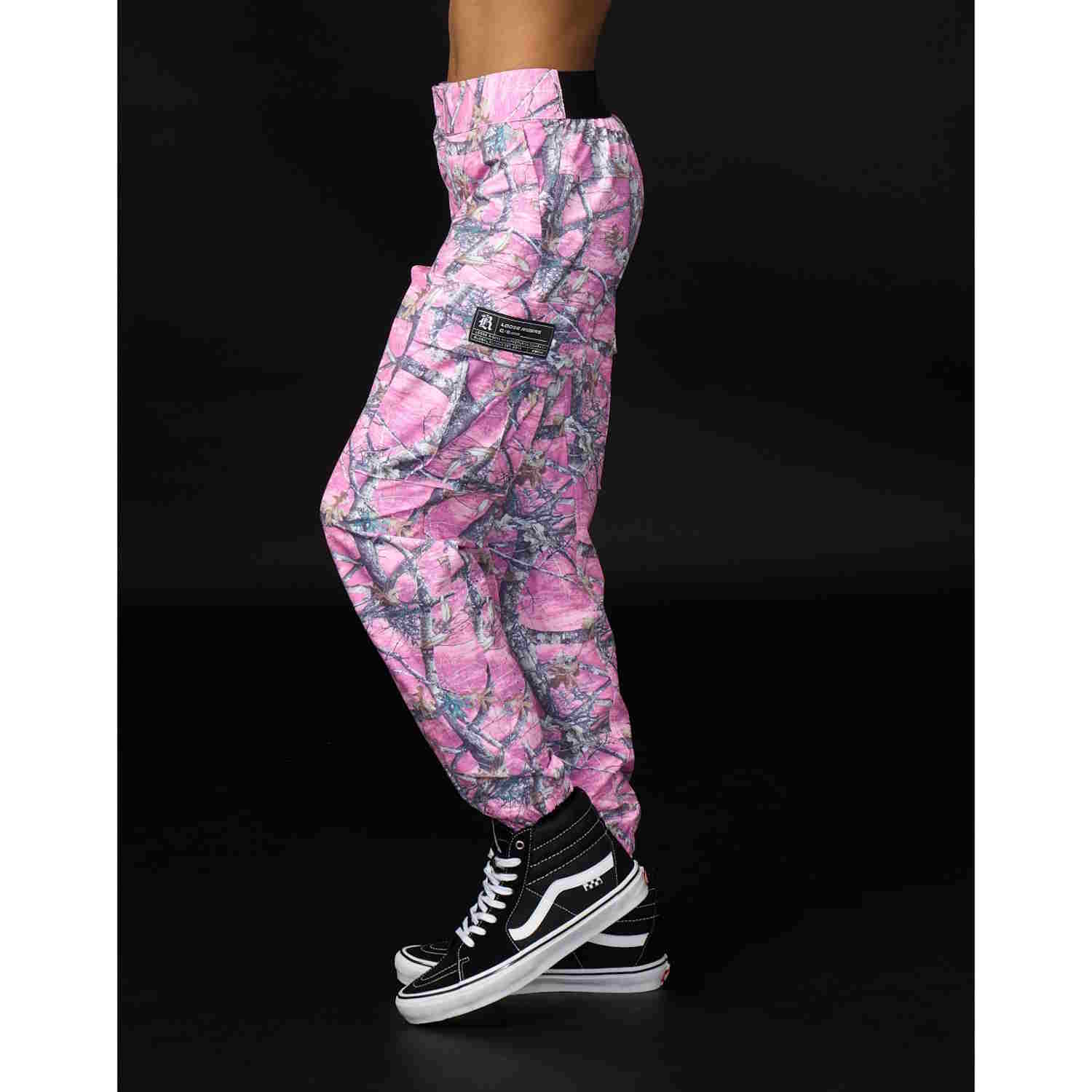 Spodnie Loose Riders Cargo Hunter camo pink 32