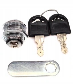 ZAMEK KASETOWY DO KASETEK SKRZYNEK NA LISTY 30 mm