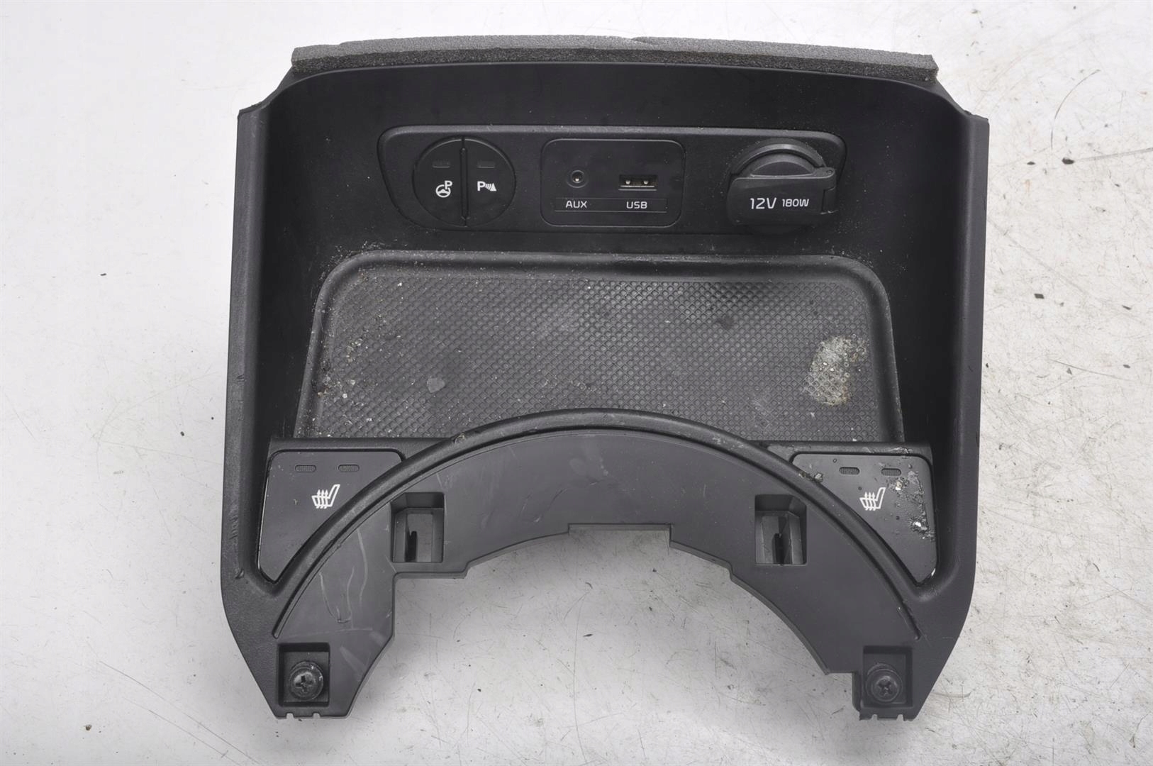 KIA SPORTAGE III КОРОБКА ДЛЯ ХРАНЕНИЯ РАЗЪЕМ AUX USB 12V