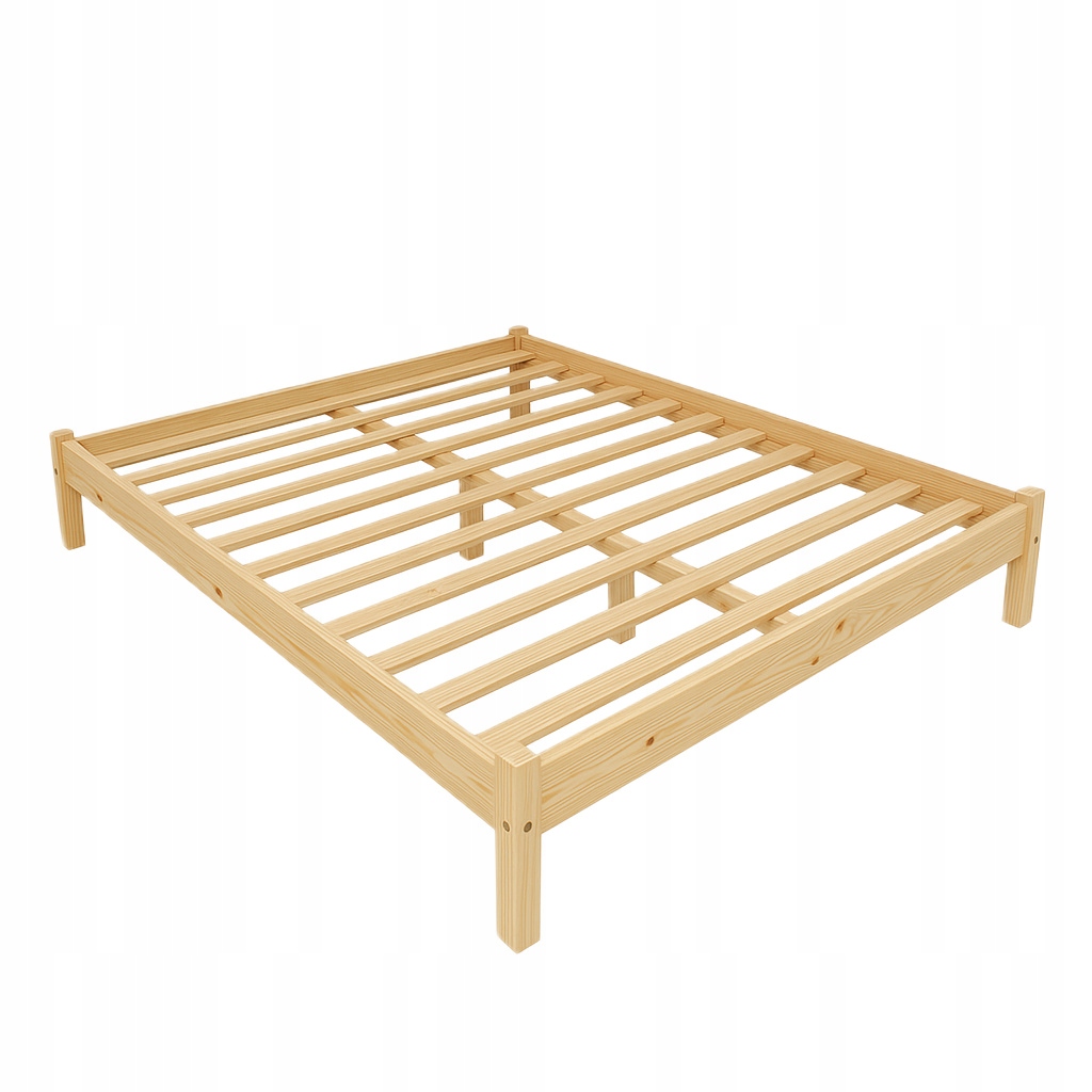 Lůžko 140x200 Bez opěrky hlavy Minimalistické Skandinávské Moderní Rám