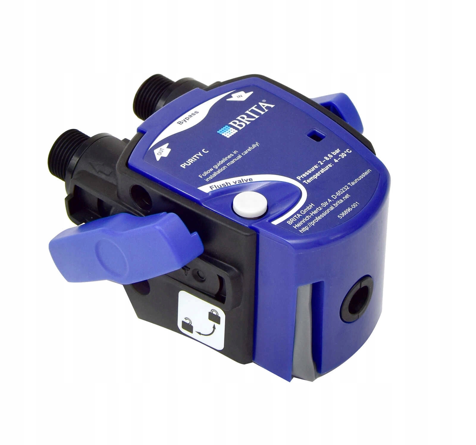 BRITA Professional Purity C150 Filtr do wody w zestawie z głowicą i wylewką Marka Brita