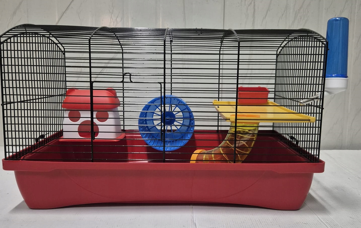 Klec pro křečka, potkana, police, tuby Trefl 58 kit