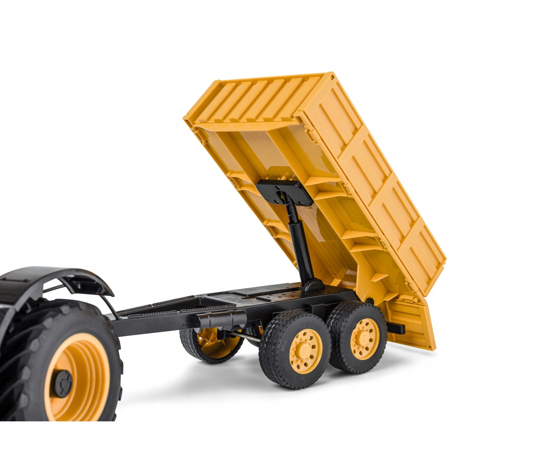 TRAKTOR Z PRZYCZEPĄ ZDALNIE STEROWANY CIĄGNIK RC Materiał plastik