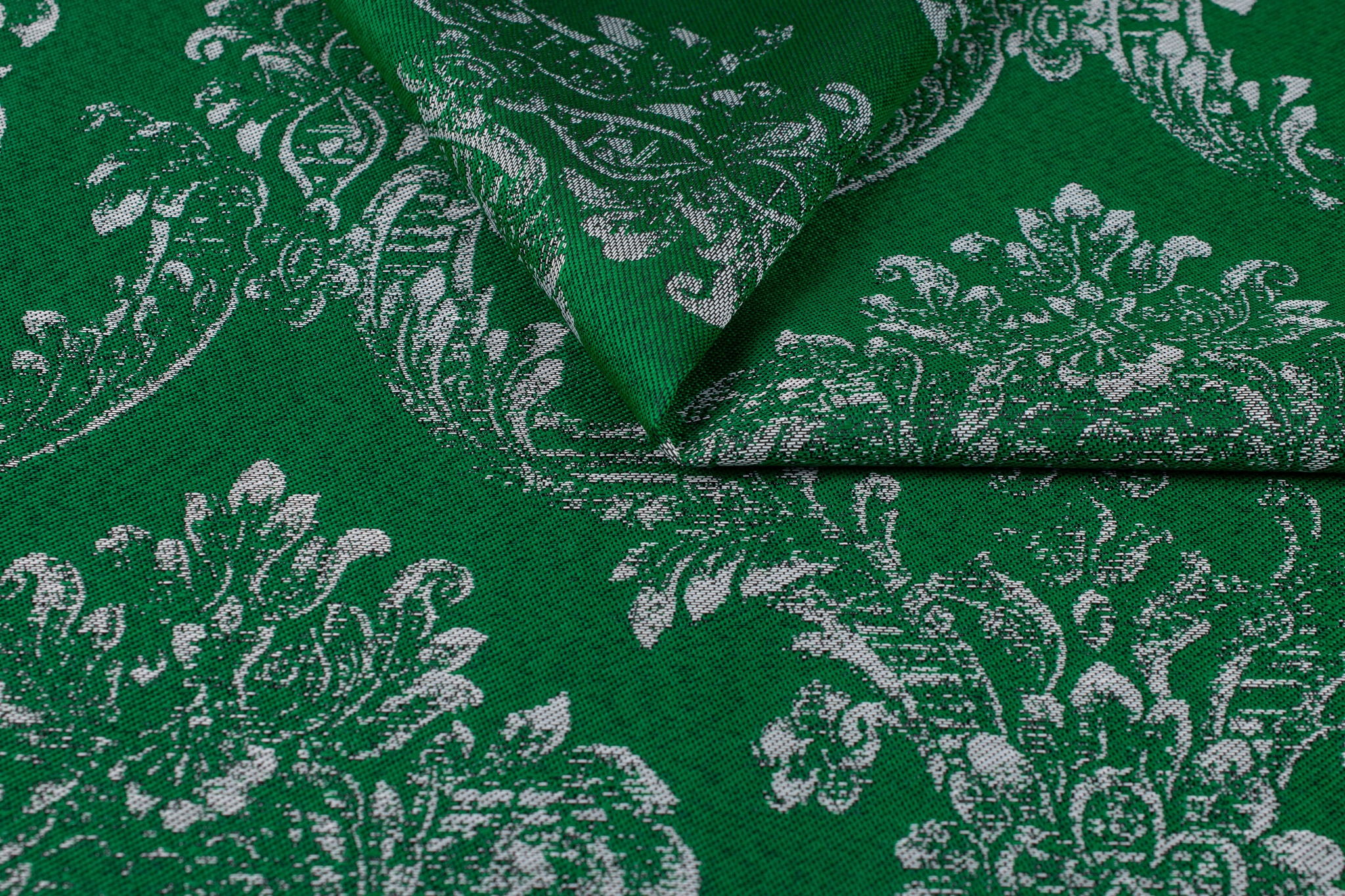 LIBRETTO TKANINA OBICIOWA MATERIAŁ WZÓR 563 ZIELEŃ