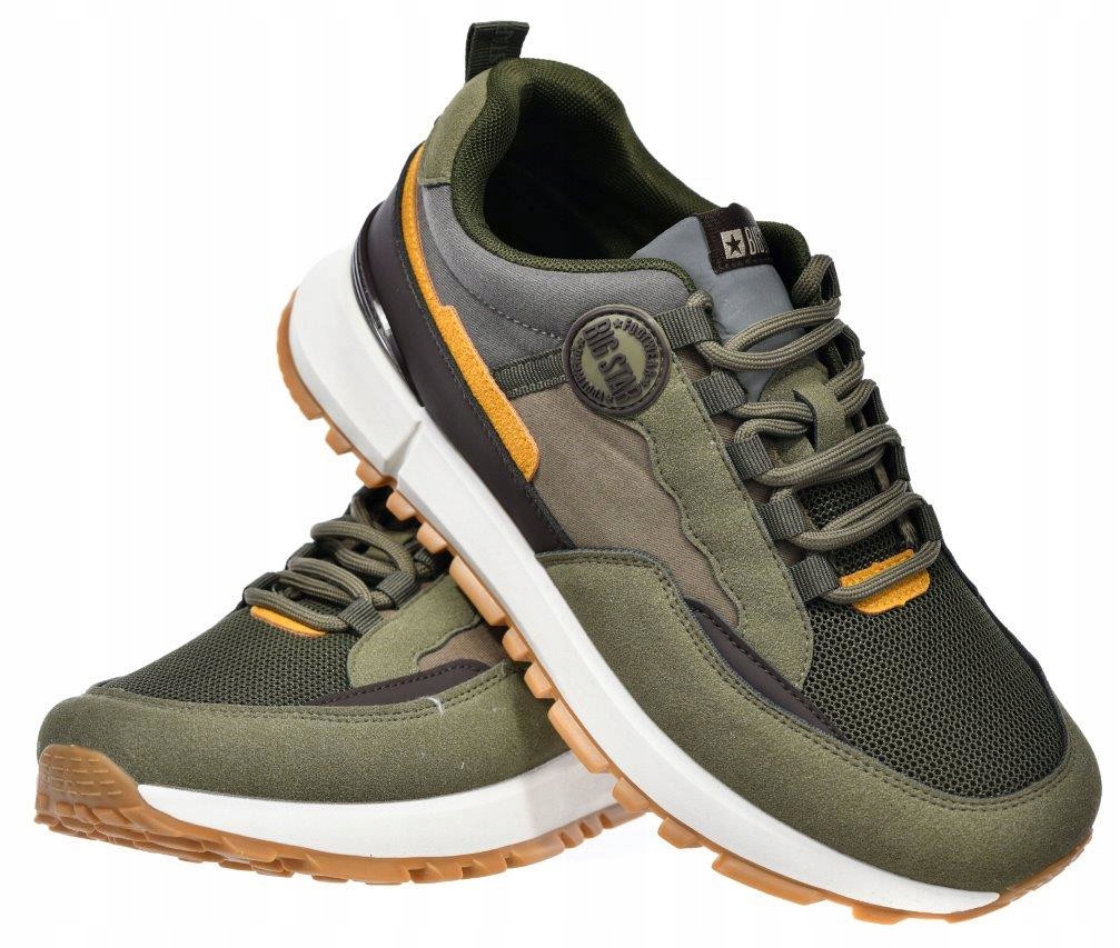 Pánské sportovní boty Big Star RR174280 khaki 42