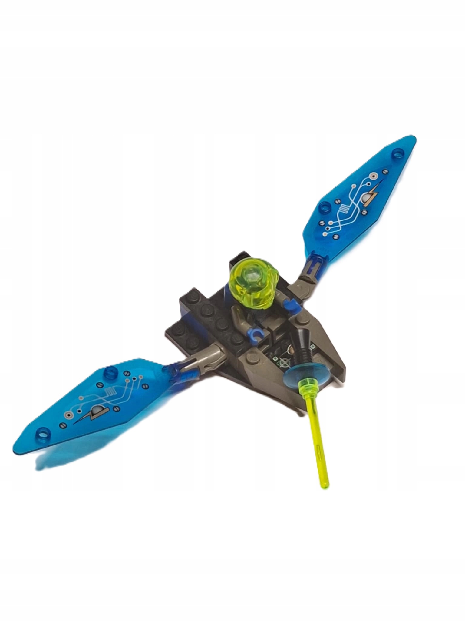 67Y3. Lego System 6817 Beta Buzzer uszkosdzone zawiasy