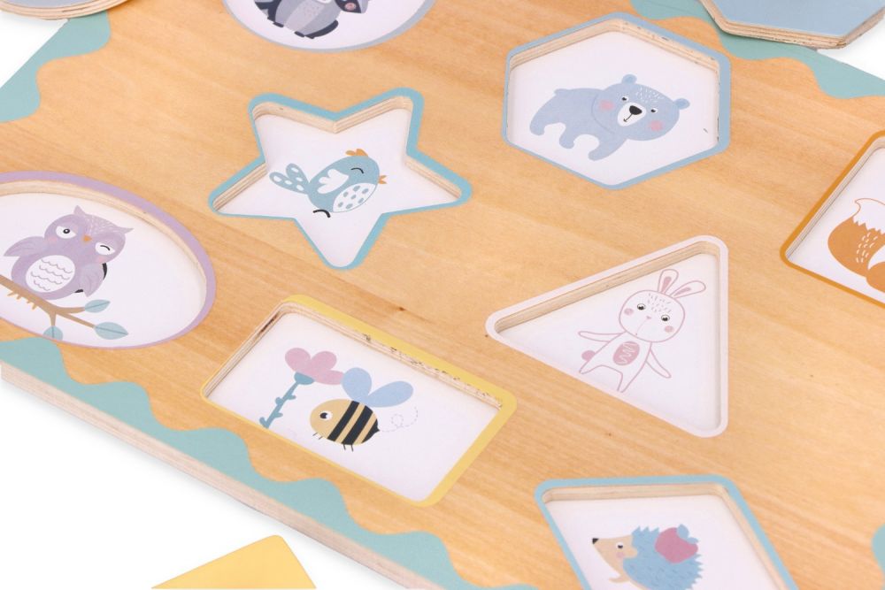 Układanka z uchwytami kształty Wysokość produktu 21.5 cm