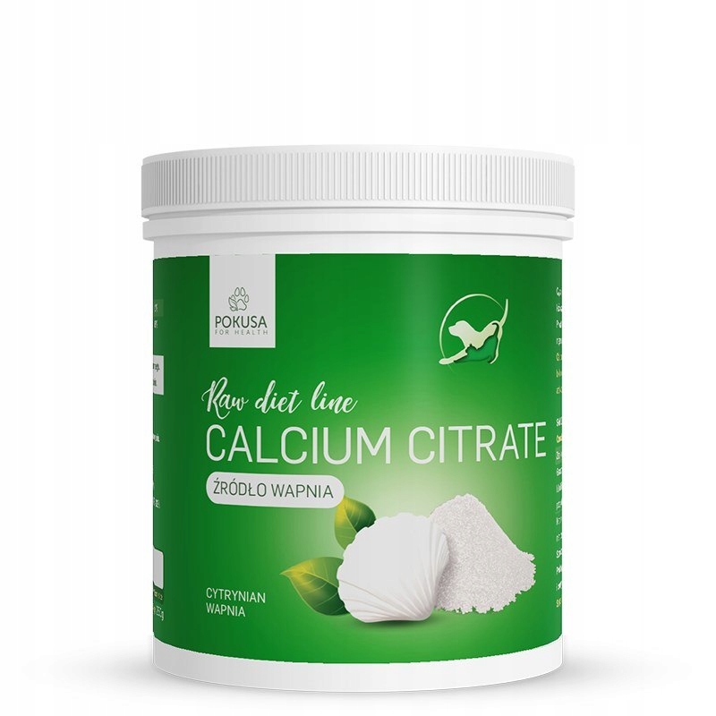 Pokusa Raw Diet Line Citrát vápenatý 1000g
