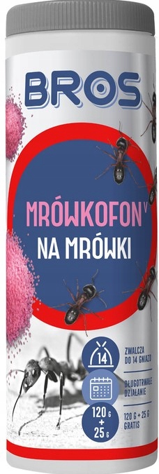 

Mrówkofon preparat na mrówki 120g+25g Bros
