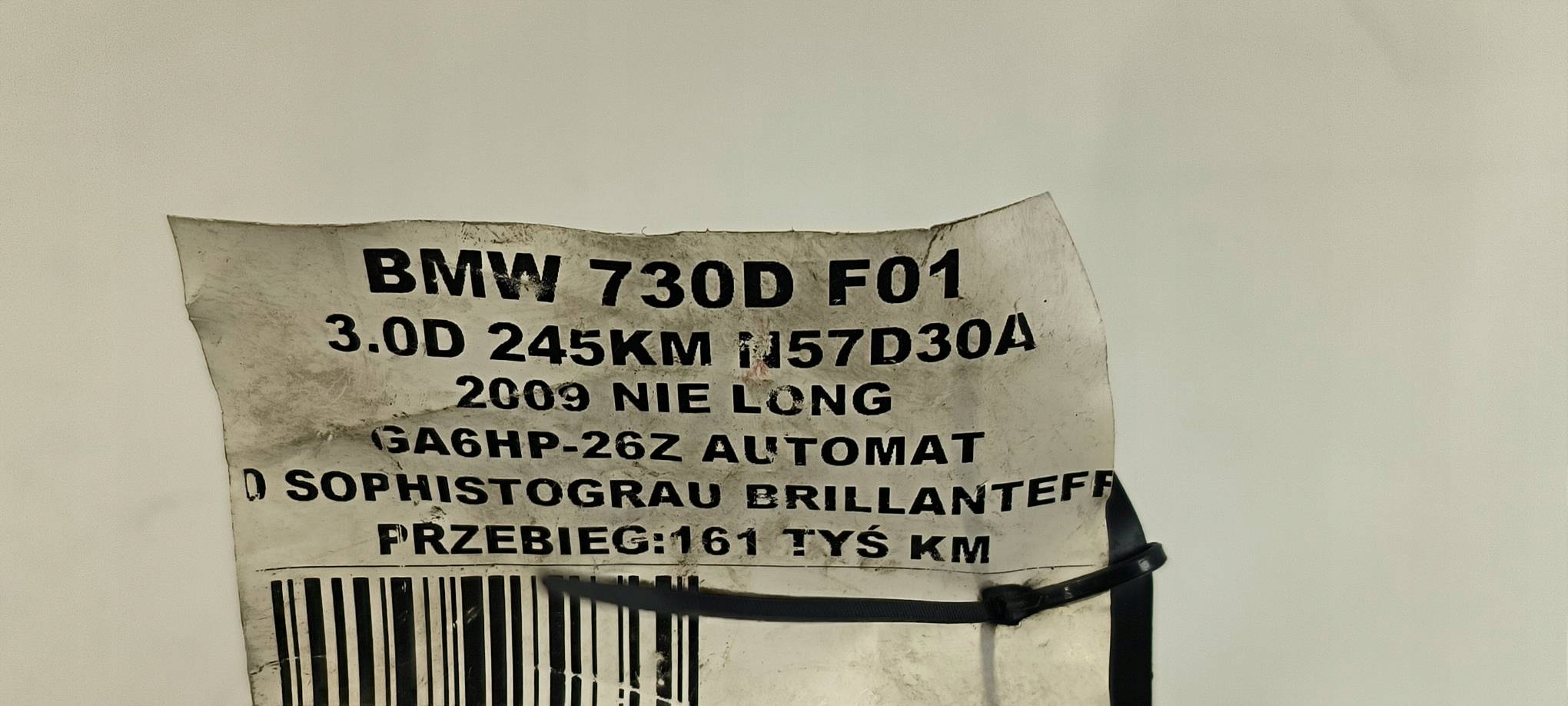 Motor ROLETY heck 9178670-01 BMW 730 D