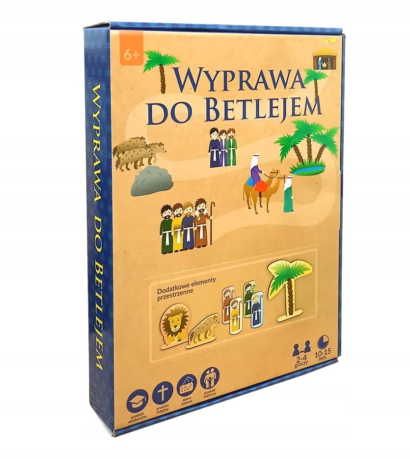 Wyprawa Do Betlejem Gra planszowa religijna dla dzieci