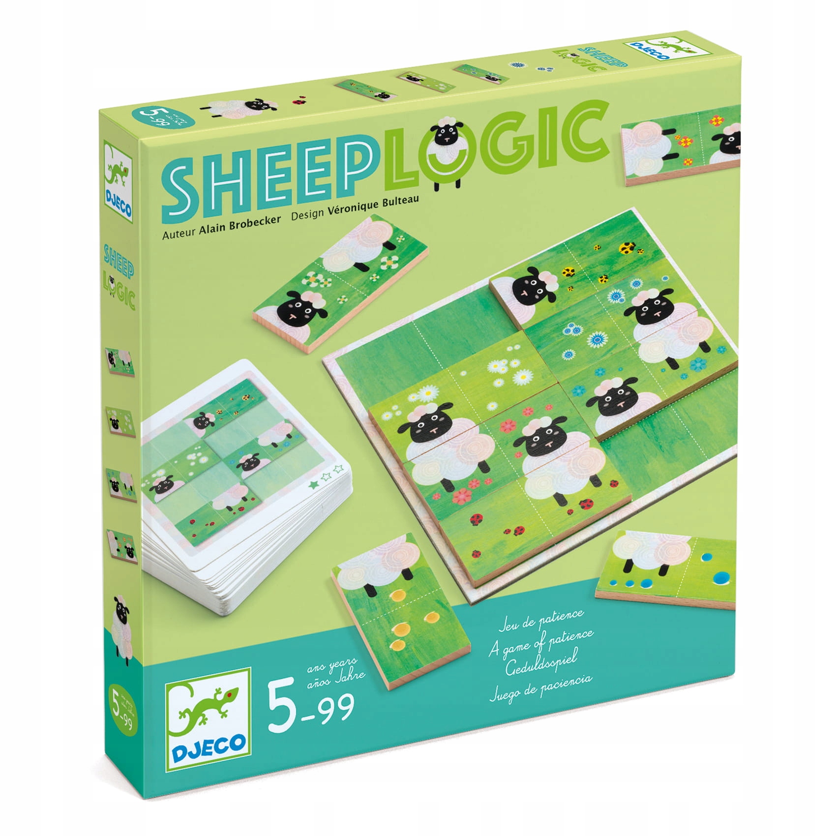 Gra logiczna dla dzieci SHEEP LOGIC / Djeco