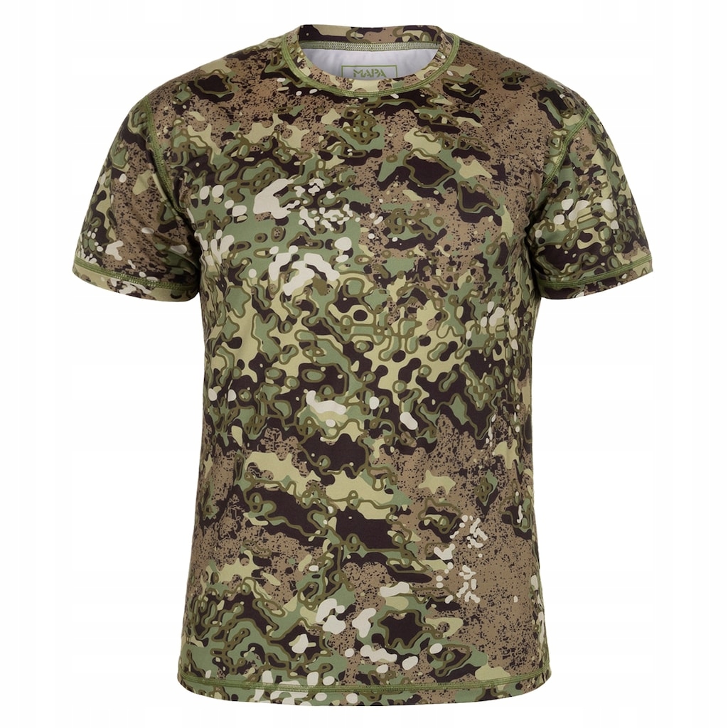 Koszulka wojskowa moro T-shirt Maskpol Mapa L