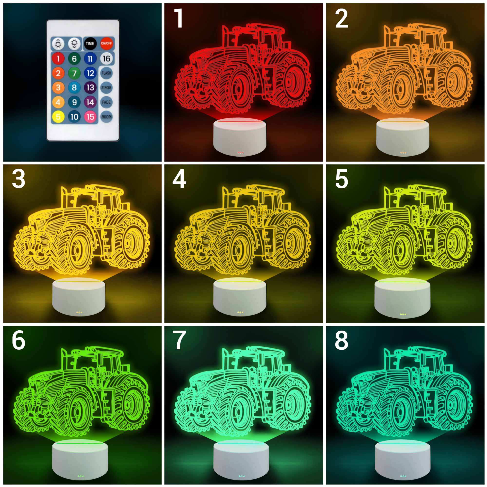 Lampka nocna Piłkarz przewrotka 3D LAMP LED EAN (GTIN) 5906335594137