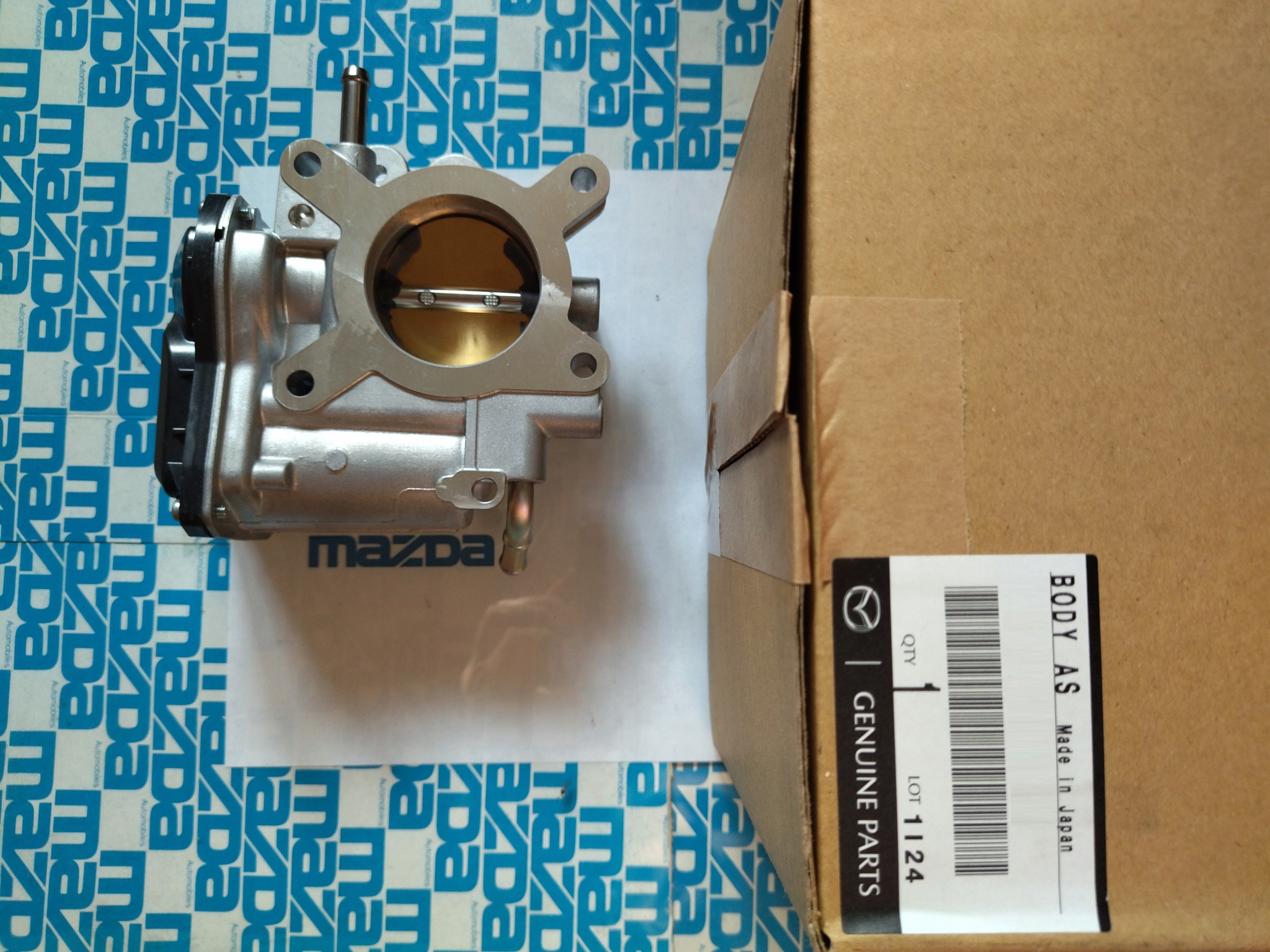 ДРОССЕЛЬНАЯ ЗАСЛОНКА mazda 3 BP CX-30 DM 2,5L NEW oe