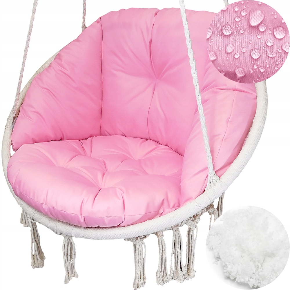Polštář Na Houpačku Čapí Hnízdo Voděodolný růžový