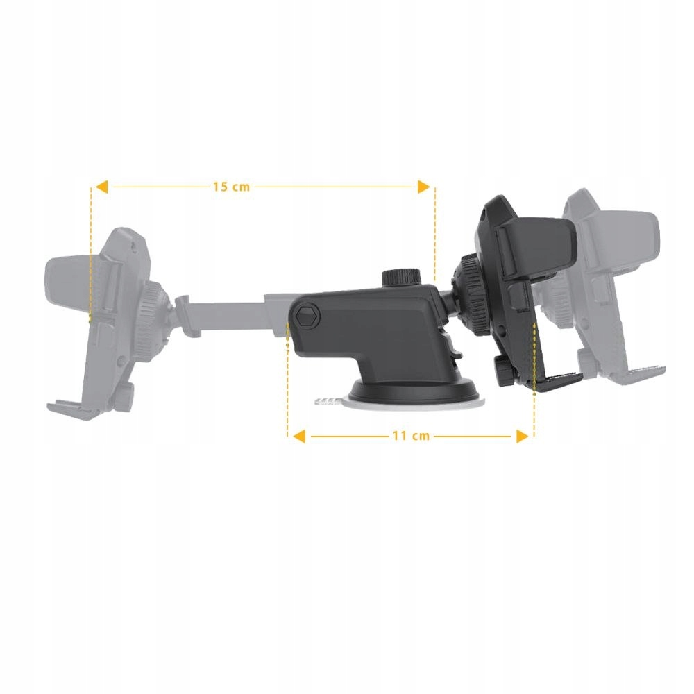 Uchwyt Samochodowy V2 Dash & Windshield Rodzaj na szybę