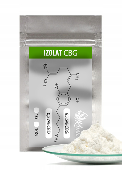 

Czysty Cannabigerol Izolat Cbg Kush 95,5% 1g