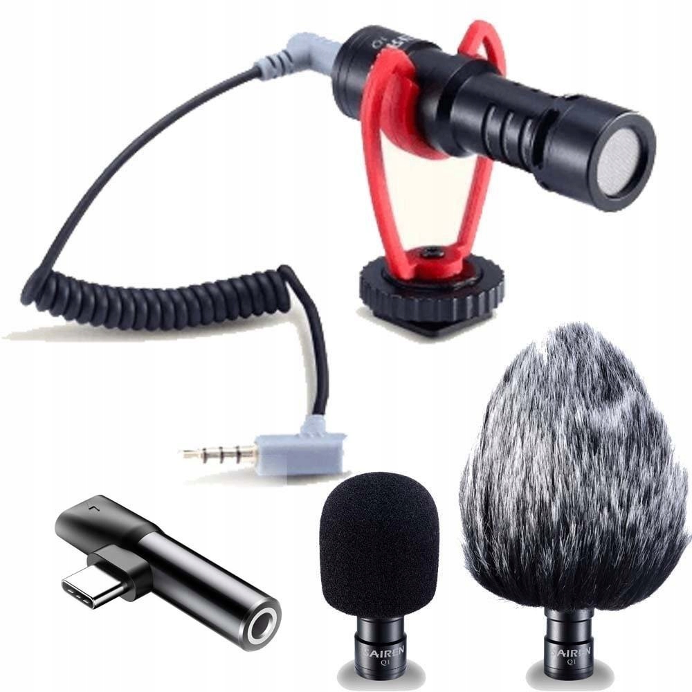 

Mikrofon Zewnętrzny Usb C do Telefonu Smartfona