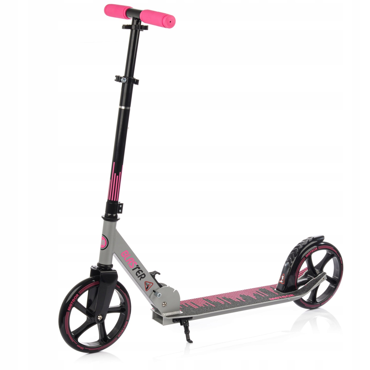 Hulajnoga Meteor Blaster 3-stopniowa regulacja składana stopka do 100 kg