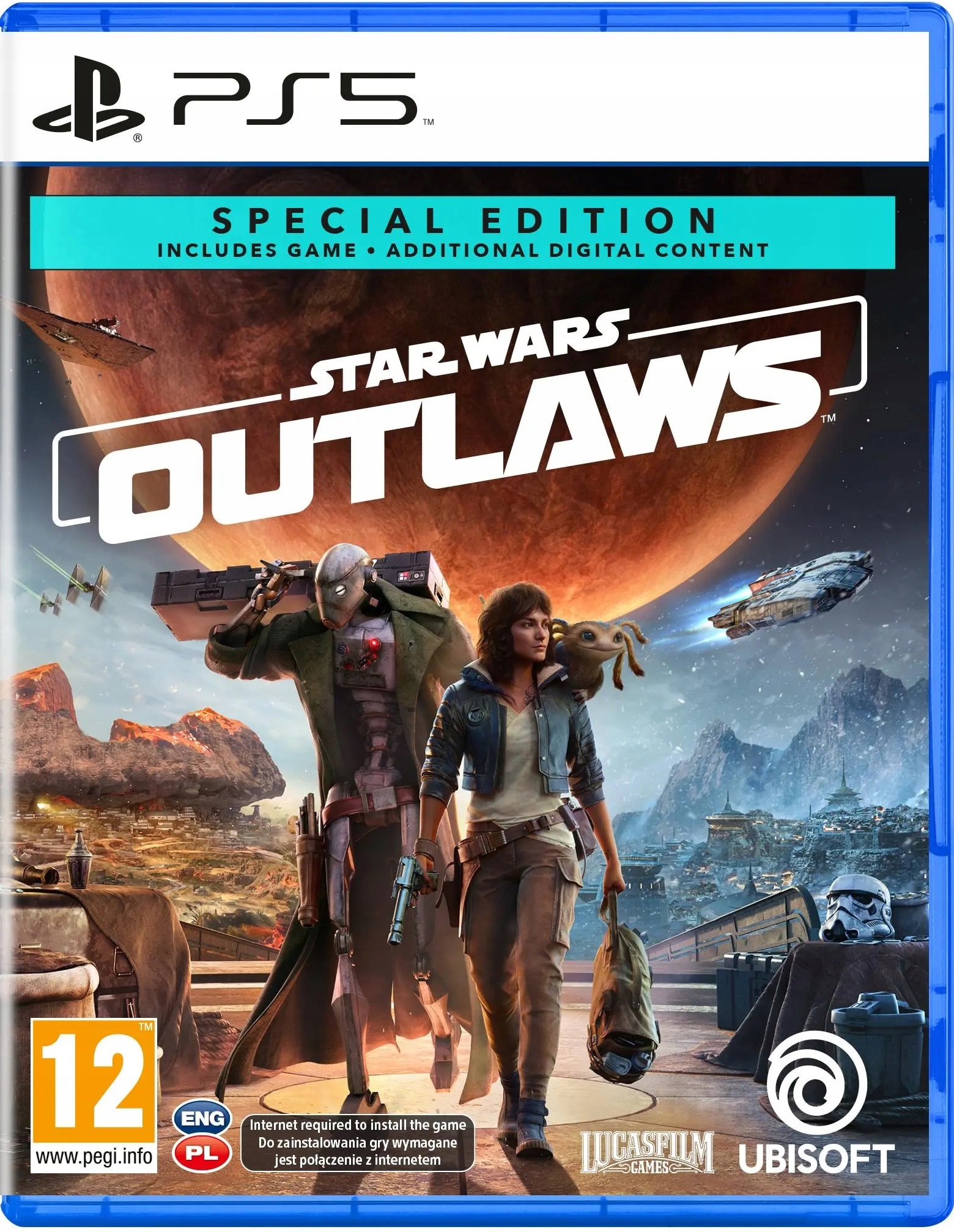 Star Wars Outlaws Edycja Specjalna I Playstation 5 I PS5 I Pl