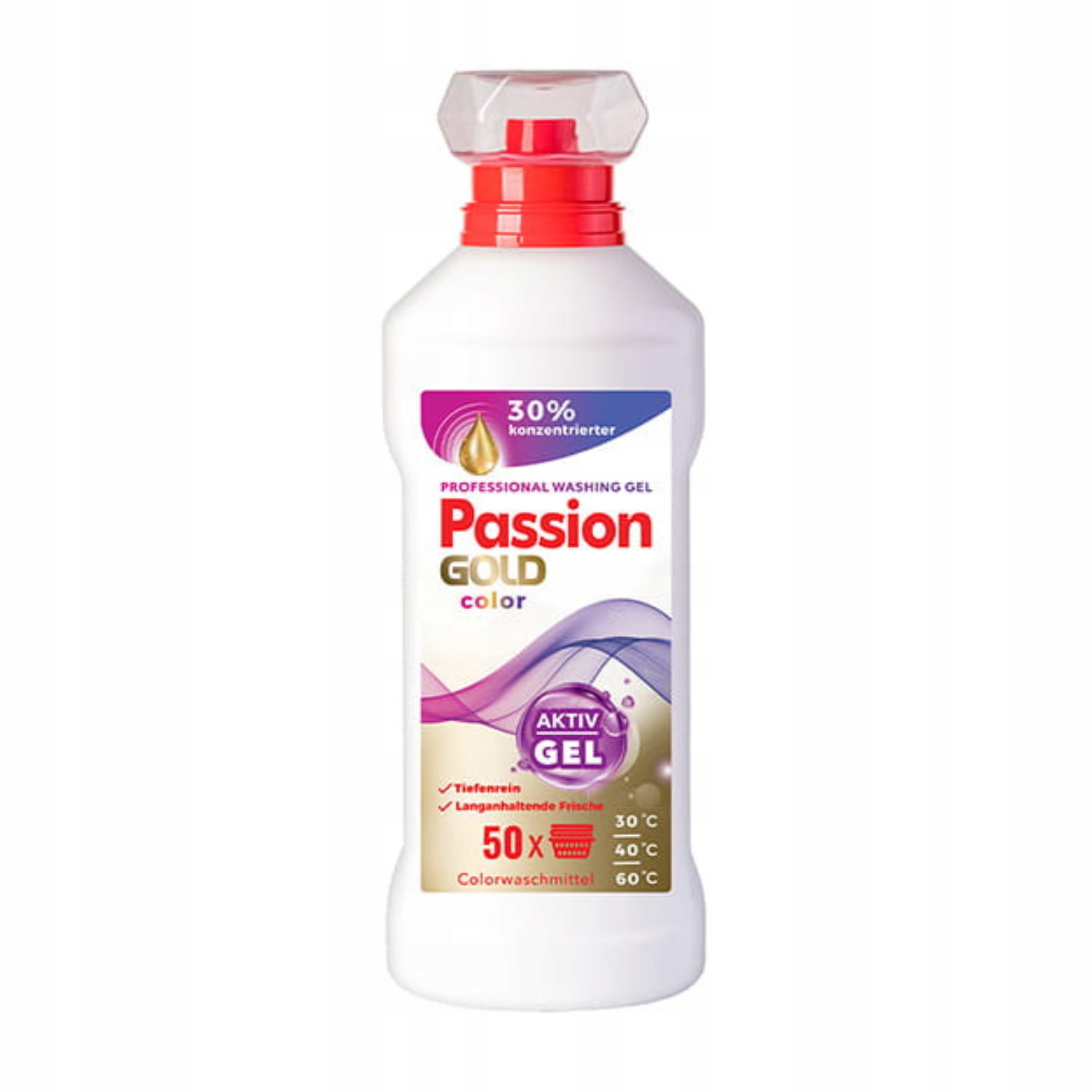 Passion Gold Color Gel Na Praní Barevných Tkanin Ochrana Barev 2L