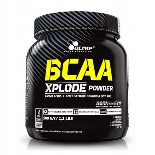 Aminokyseliny Olimp Bcaa Xplode citronový prášek 500 g bez cukru