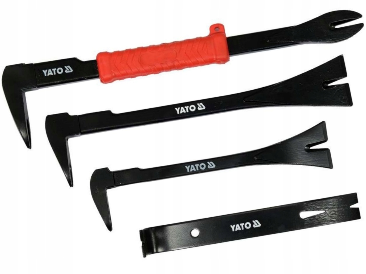 YATO НАБІР ЛОМ З ЕКСТРАКТОРАМИ ВУГЛЕЦЕВА СТАЛЬ 4EL.