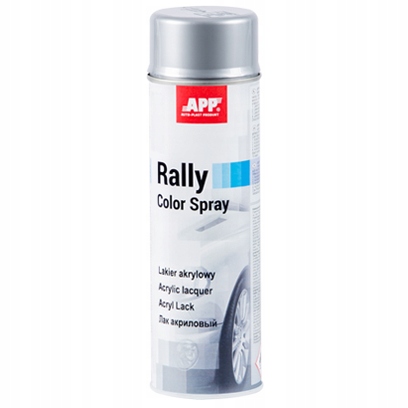 App Rally 500ml Spray Srebrny
