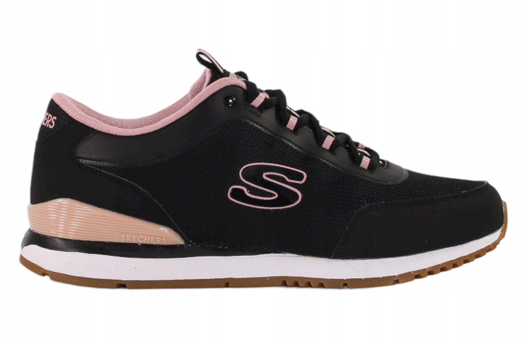 Dámské boty Skechers Casual 155031-BLK styl městské sportovní boty 38,5
